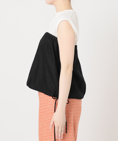 【CITY SHOP】［THE MOOD］リネンビスチェ THE MOOD]リネンビスチェ（その他トップス）｜CITYSHOP（シティ