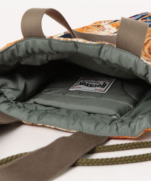 HOUSTON（ヒューストン）の「HOUSTON / R/V 百虎EFFECT BAG / 6882（ショルダーバッグ・レディース・ネイビー/ブラック/パープル/オレンジ/イエロー/グレー/グリーン・ONESIZE）」の10枚目の写真