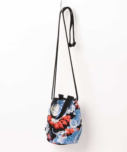 HOUSTON（ヒューストン）の「HOUSTON / R/V 百虎EFFECT BAG / 6882（ショルダーバッグ・レディース・ネイビー/ブラック/パープル/オレンジ/イエロー/グレー/グリーン・ONESIZE）」の21枚目の写真