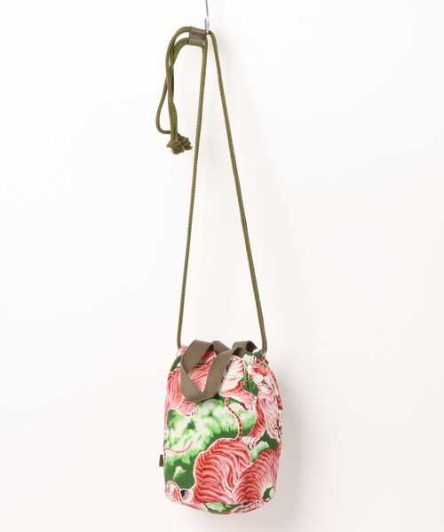 HOUSTON（ヒューストン）の「HOUSTON / R/V 百虎EFFECT BAG / 6882（ショルダーバッグ・レディース・ネイビー/ブラック/パープル/オレンジ/イエロー/グレー/グリーン・ONESIZE）」の22枚目の写真