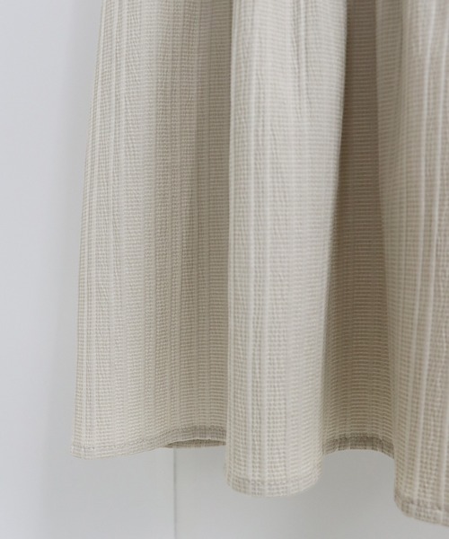 BLUEEAST(ブルーイースト)の「ハートネックティアード半袖ワンピース(ワンピース・レディース・ブラック/ベージュ/ネイビー/サックスブルー・SHORT/LONG)」の20枚目の写真