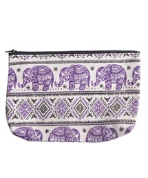 MARAI（マーライ）の「ぞうさん柄ポーチ こなれ感（ポーチ）」