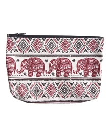 MARAI（マーライ）の「ぞうさん柄ポーチ こなれ感（ポーチ）」