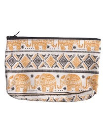 MARAI（マーライ）の「ぞうさん柄ポーチ こなれ感（ポーチ）」