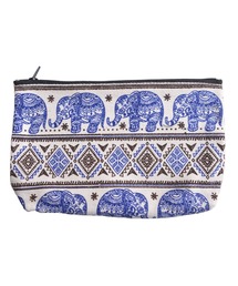 MARAI（マーライ）の「ぞうさん柄ポーチ こなれ感（ポーチ）」