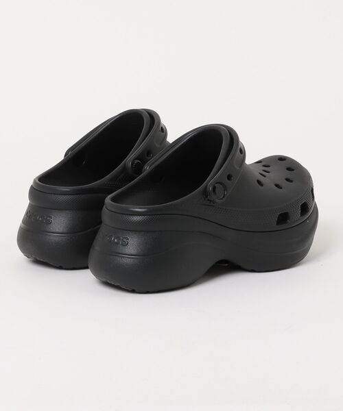 crocs（クロックス）の「【crocs】CLASSIC BAE CLOG （クロックス クラシック ベイ クロッグ）206302（サンダル・レディース・ブラック/ピンク系その他/ホワイト・23.0cm/24.0cm/25.0cm/22.0cm）」の4枚目の写真