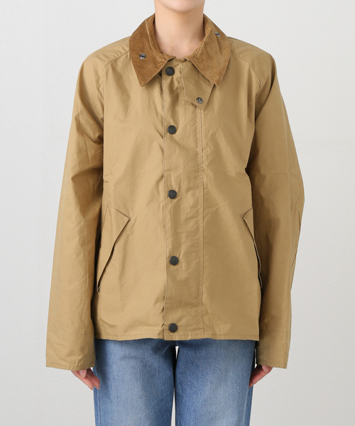 Barbour バブアー ブルゾン（その他） ベージュ 4211625Y0023 セール】【Barbour/バブアー】TRANSPORT COTTON CASUAL JK