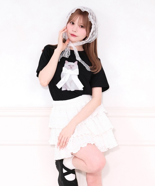 apres jour（アプレジュール）の「アソートTシャツ（Tシャツ/カットソー・レディース・ホワイト/ホワイト系その他/ブラック系その他/ブラック・フリー/X-LARGE）」の19枚目の写真