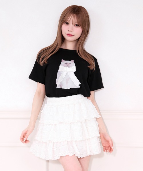 apres jour（アプレジュール）の「アソートTシャツ（Tシャツ/カットソー・レディース・ホワイト/ホワイト系その他/ブラック系その他/ブラック・フリー/X-LARGE）」の16枚目の写真