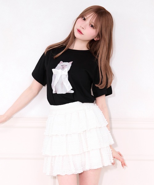 apres jour（アプレジュール）の「アソートTシャツ（Tシャツ/カットソー・レディース・ホワイト/ホワイト系その他/ブラック系その他/ブラック・フリー/X-LARGE）」の17枚目の写真