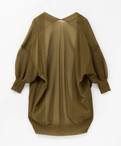 HusHusH（ハッシュアッシュ）の「HusHusH トッパーカーディガン（カーディガン/ボレロ・レディース・ブラック/オリーブ/ベージュ・M/L）」の12枚目の写真