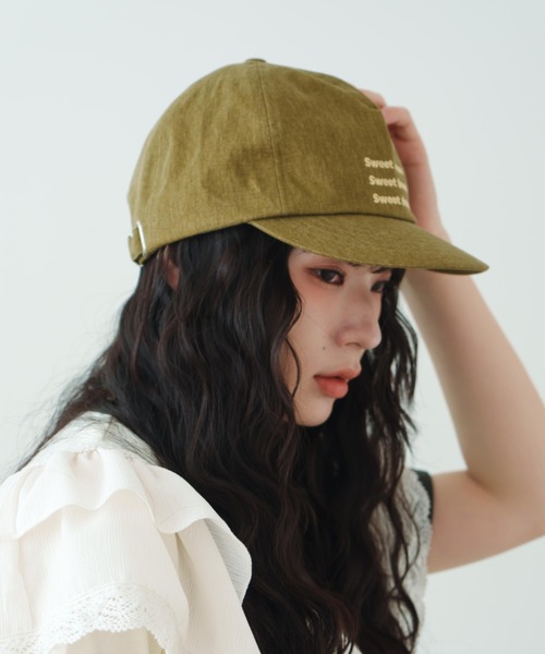eLur】ロゴ刺繍キャップ（キャップ）｜eLur（エラー）の