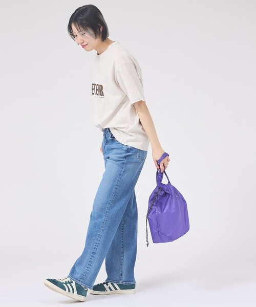 COBMASTER(コブマスター)の「【COBMASTER/コブマスター】COB-CR PKB DRAWSTRING TOTE81020900LH202EX/トートバッグ/ユニセックス【WEB限定】(バックパック/リュック・レディース・ブラウン/ブラック/パープル/オレンジ系その他/グリーン・フリー)」の10枚目の写真