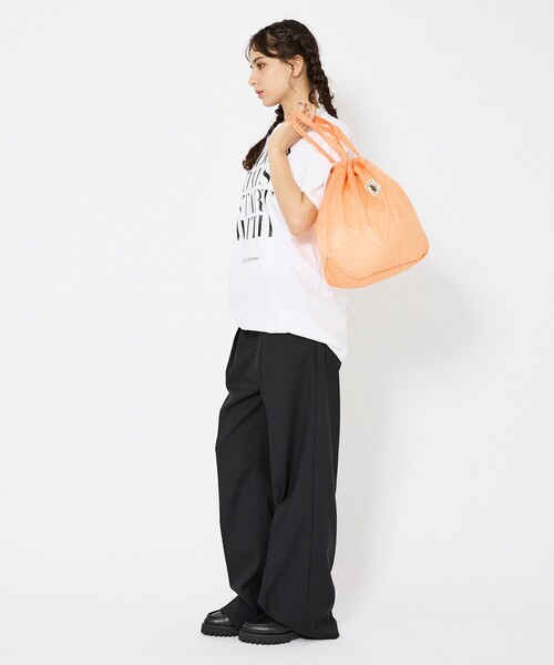 COBMASTER(コブマスター)の「【COBMASTER/コブマスター】COB-CR PKB DRAWSTRING TOTE81020900LH202EX/トートバッグ/ユニセックス【WEB限定】(バックパック/リュック・レディース・ブラウン/ブラック/パープル/オレンジ系その他/グリーン・フリー)」の15枚目の写真