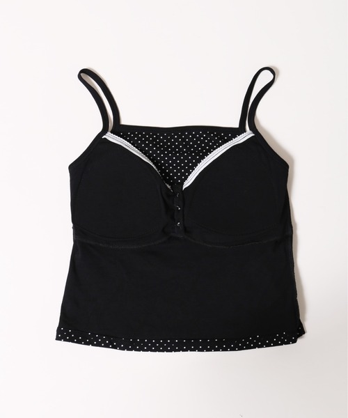 PHILLY（フィリー）の「【PHILLY】ボタンデザインドットキャミソール（キャミソール・レディース・ホワイト/ブラック・FREE）」の13枚目の写真