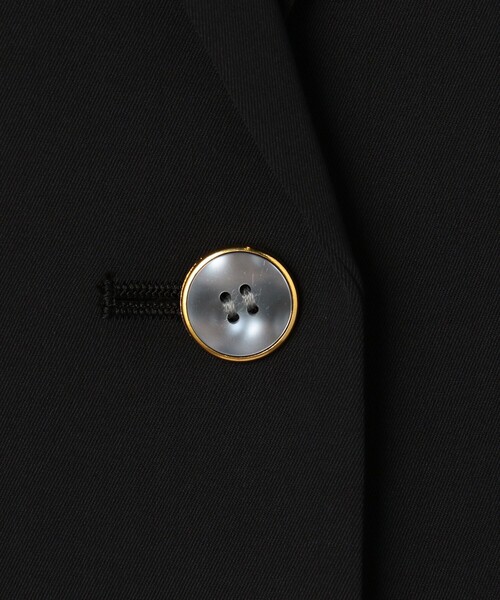 NOLLEY’S Sophi（ノーリーズソフィ）の「《セットアップ対応》ウォッシャブルツイル半袖ジャケット（テーラードジャケット・レディース・ベージュ/ホワイト/ブラック・36/38）」の15枚目の写真