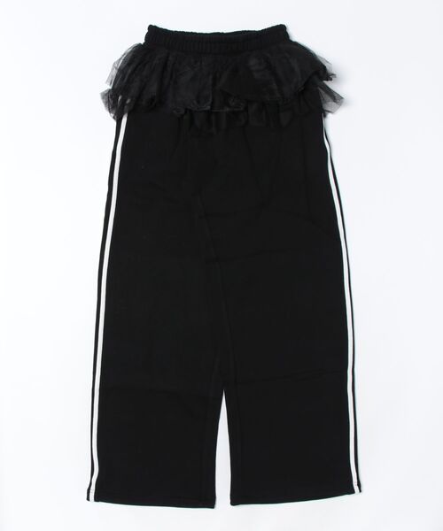 FIG&VIPER（フィグアンドバイパー）の「フリルルーズスウェットPT（スウェットパンツ・レディース・ブラック/グレー・FREE）」の19枚目の写真