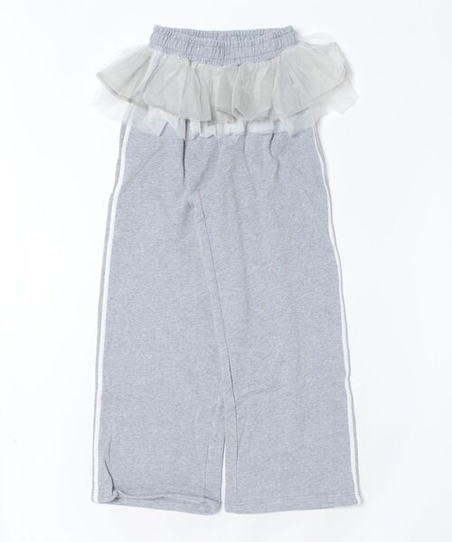 FIG&VIPER（フィグアンドバイパー）の「フリルルーズスウェットPT（スウェットパンツ・レディース・ブラック/グレー・FREE）」の20枚目の写真