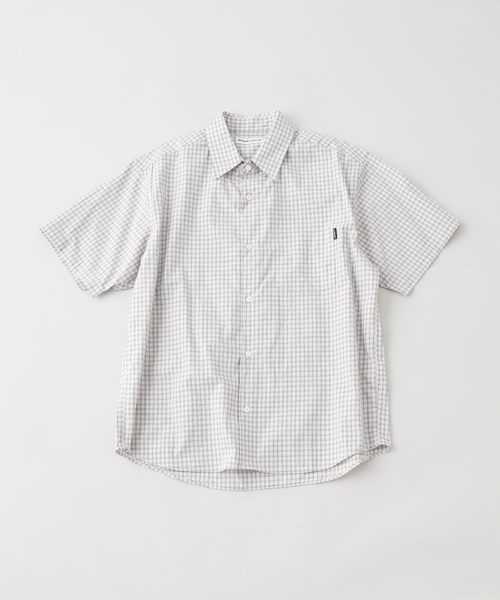 cabaret poval(キャバレーポバール)の「cabaret poval / キャバレーポバール PLAID SS SHIRT(シャツ/ブラウス・メンズ・ブラック・MEDIUM/LARGE)」の1枚目の写真