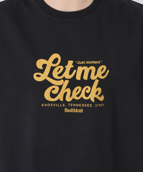 Healthknit(ヘルスニット)の「《追加》【WEB限定】Healthknit / ヘルスニット 別注 プリントロゴTEE(Tシャツ/カットソー・レディース・ブラック/ブラック系その他/ホワイト/ピンク/アイボリー/イエロー・FREE)」の8枚目の写真