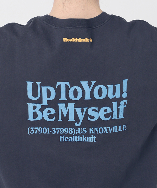 Healthknit(ヘルスニット)の「《追加》【WEB限定】Healthknit / ヘルスニット 別注 プリントロゴTEE(Tシャツ/カットソー・レディース・ブラック/ブラック系その他/ホワイト/ピンク/アイボリー/イエロー・FREE)」の13枚目の写真