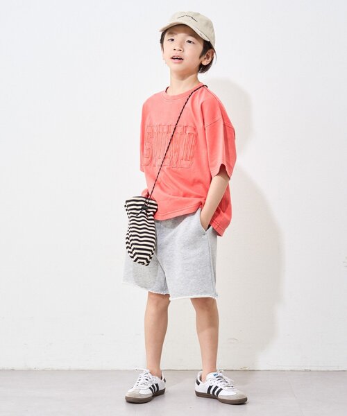 CIAOPANIC TYPY（チャオパニックティピー）の「【KIDS】アソートストライプリバーシブルHAT（ハット・キッズ・ピンク/グリーン/オフホワイト・ONE SIZE）」の17枚目の写真