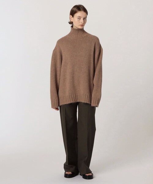 Jil sander ラウンドネックニット　archive セール】JIL SANDER HN LS JUMPER ハイネックプルオーバーニット