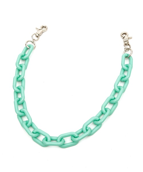 an meets zakka（アンミツザッカ）の「an meets zakka 【COMONONOSA(コモノノサ) 】OMOCHA CHAIN(オモチャチェーン) ウォレットチェーン - スーパーファット -（ウォレットチェーン・レディース・ホワイト/グリーン/ライトグリーン/ピンク/レッド/パープル/イエロー/オレンジ/ゴールド/ブラック/グレー/ライトブラウン/ブルー/シルバー・FREE）」の6枚目の写真