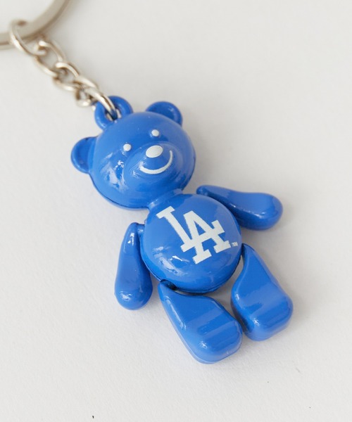 MLB/エムエルビーLOS ANGELES DODGERS BEARKEYRINGS キーリング