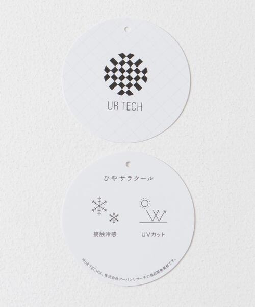 F by ROSSO（エフバイロッソ）の「『UR TECH ひやサラクール』F by ROSSO　コクーンフレアチュニックTシャツ（Tシャツ/カットソー・レディース・ブラウン/ブラック/オフホワイト・FREE）」の6枚目の写真