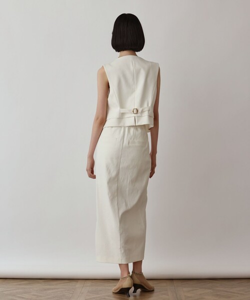 Diagram（ダイアグラム）の「オックスショートジレ（ベスト・レディース・キナリ/ブラック・38/36）」の17枚目の写真