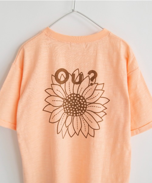 EDWIN(エドウィン)の「【Ou? by EDWIN】バックプリント半袖Tシャツ(Tシャツ/カットソー・キッズ・オレンジ/オフホワイト・130/110/120/100/150/90/140)」の11枚目の写真