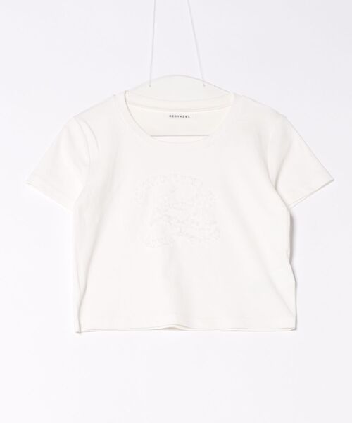 REDYAZEL(レディアゼル)の「チュールフリルRAロゴTシャツ(Tシャツ/カットソー・レディース・ミント/ネイビー/オフホワイト・FREE)」の20枚目の写真