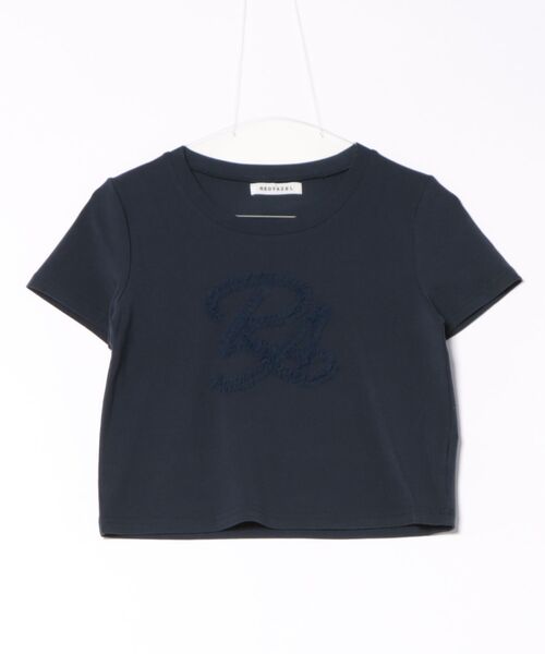REDYAZEL(レディアゼル)の「チュールフリルRAロゴTシャツ(Tシャツ/カットソー・レディース・ミント/ネイビー/オフホワイト・FREE)」の21枚目の写真