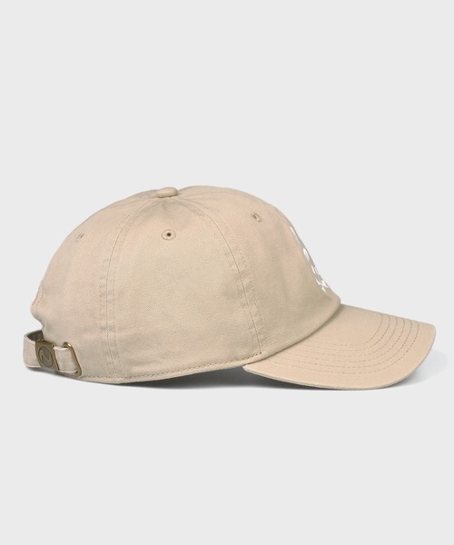 Psycho Bunny(サイコバニー)の「ツイルベースボール キャップ(キャップ・メンズ・ブラック/ライトグレー/ベージュ・FREE)」の4枚目の写真