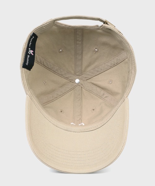 Psycho Bunny(サイコバニー)の「ツイルベースボール キャップ(キャップ・メンズ・ブラック/ライトグレー/ベージュ・FREE)」の6枚目の写真