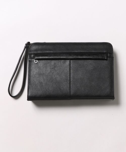 NAUGHTIAM（ノーティアム）の「【SONNE /ゾンネ】セカンドバッグ（クラッチバッグ・メンズ・ネイビー/ブラック・FREE）」の2枚目の写真