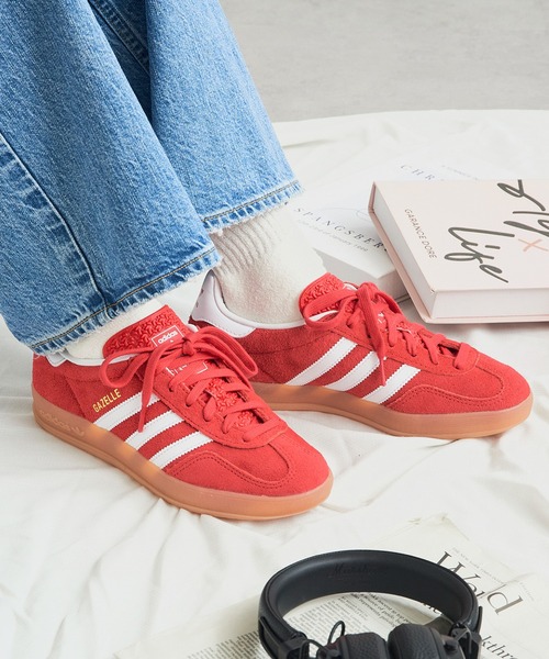 adidas(アディダス)の「【adidas】GAZELLE INDOOR(スニーカー・レディース・ブラック/レッド/グリーン/ブラウン/カーキ・23cm/23.5cm/24cm/24.5cm/25cm/25.5cm/26cm/26.5cm/27cm/27.5cm)」の18枚目の写真
