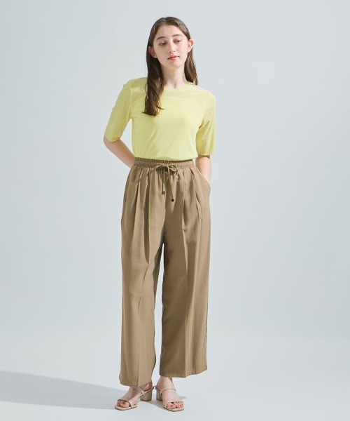 ketty(ケティ)の「マイクロチュールトップス≪手洗い可能≫(Tシャツ/カットソー・レディース・ブラック/イエロー/オフホワイト/ブルー・M)」の15枚目の写真