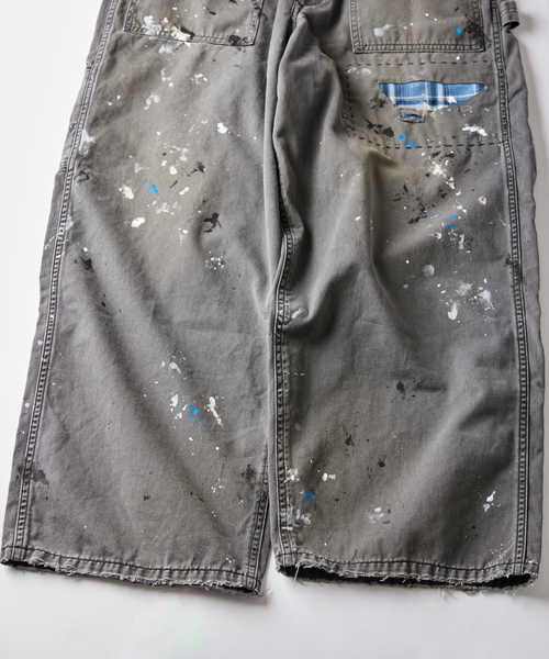 JOURNAL STANDARD J.S HOMESTEAD（ジャーナルスタンダードホームステッド）の「J.S.Homestead / グランジャン チノ ペインター パンツ（チノパンツ・メンズ・ブラック/ブラウン・MEDIUM/LARGE）」の18枚目の写真