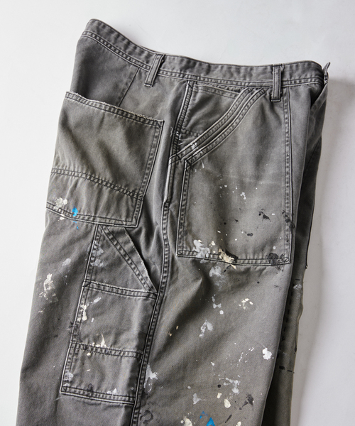 JOURNAL STANDARD J.S HOMESTEAD（ジャーナルスタンダードホームステッド）の「J.S.Homestead / グランジャン チノ ペインター パンツ（チノパンツ・メンズ・ブラック/ブラウン・MEDIUM/LARGE）」の19枚目の写真