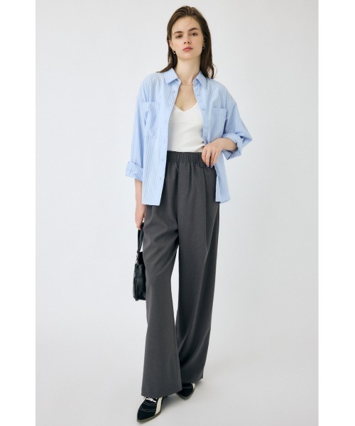 MOUSSY（マウジー）の「STRIPE COLOR シャツ（シャツ/ブラウス・レディース・ブルー/ホワイト/イエロー・FREE）」の22枚目の写真