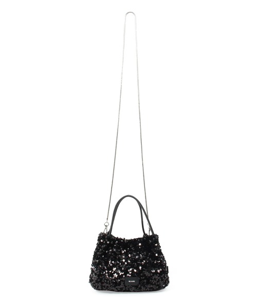 Beau're(ヴュレ)の「BEAURE Sequined Mini ショルダー Bag(ショルダーバッグ・レディース・シルバー/ブラック・FREE)」の3枚目の写真
