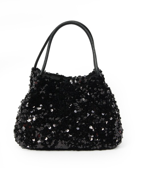 Beau're(ヴュレ)の「BEAURE Sequined Mini ショルダー Bag(ショルダーバッグ・レディース・シルバー/ブラック・FREE)」の5枚目の写真