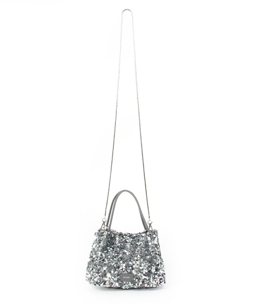 Beau're(ヴュレ)の「BEAURE Sequined Mini ショルダー Bag(ショルダーバッグ・レディース・シルバー/ブラック・FREE)」の16枚目の写真