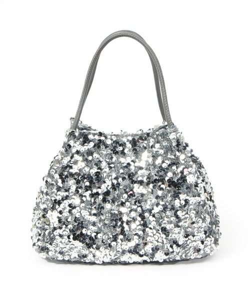 Beau're(ヴュレ)の「BEAURE Sequined Mini ショルダー Bag(ショルダーバッグ・レディース・シルバー/ブラック・FREE)」の10枚目の写真