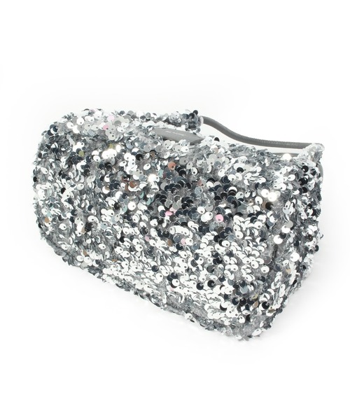 Beau're(ヴュレ)の「BEAURE Sequined Mini ショルダー Bag(ショルダーバッグ・レディース・シルバー/ブラック・FREE)」の13枚目の写真