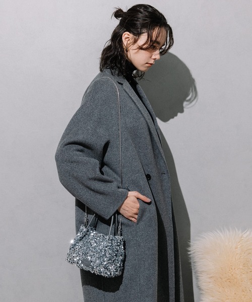 Beau're(ヴュレ)の「BEAURE Sequined Mini ショルダー Bag(ショルダーバッグ・レディース・シルバー/ブラック・FREE)」の22枚目の写真