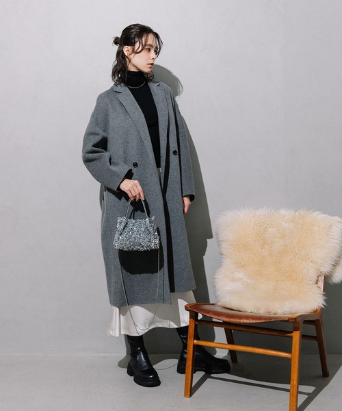Beau're(ヴュレ)の「BEAURE Sequined Mini ショルダー Bag(ショルダーバッグ・レディース・シルバー/ブラック・FREE)」の20枚目の写真