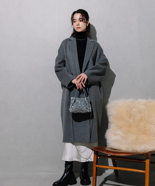 Beau're(ヴュレ)の「BEAURE Sequined Mini ショルダー Bag(ショルダーバッグ・レディース・シルバー/ブラック・FREE)」の19枚目の写真